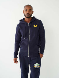 Horseshoe Logo Zip Hoodie