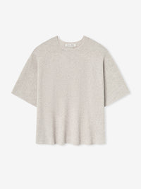 Waffle Short Sleeve Sweater