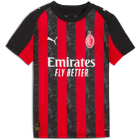 Puma AC Milan 2025-26 Youth Home Stadium Jersey