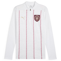 Puma Manchester City Men's Pre-Match Quarter-Zip Top