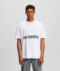 KARL LAGERFELD RUE ST-GUILLAUME WASHED T-SHIRT
