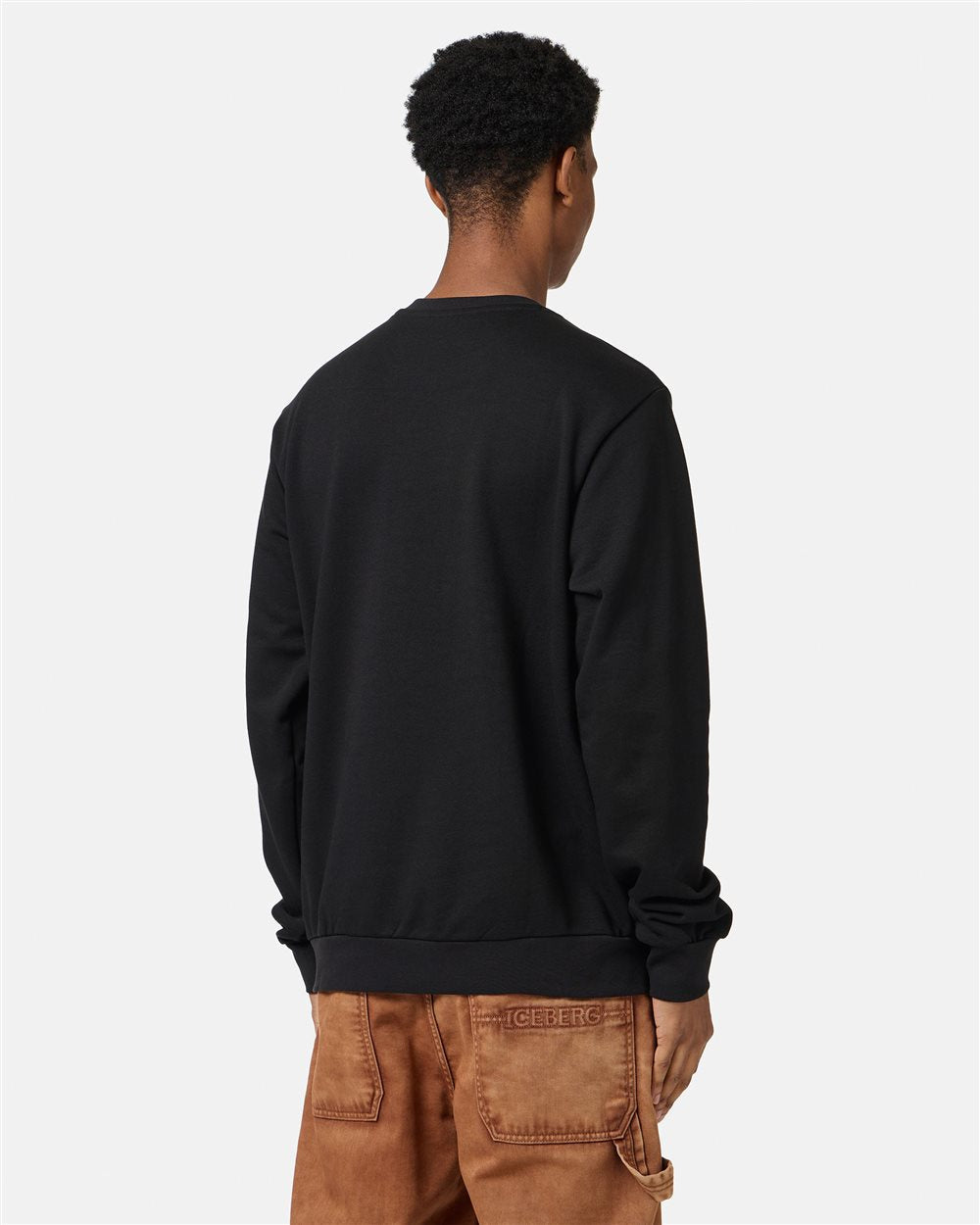Iceberg Crewneck Sweatshirt With Classic Regular Fit And Bear Print