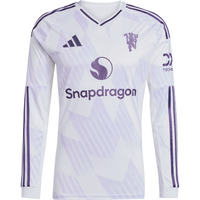 adidas Manchester United 2025-26 Men's Away Long Sleeve Stadium Jersey