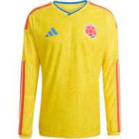 adidas Colombia 2026 Men's Long Sleeve Home Authentic Match Jersey