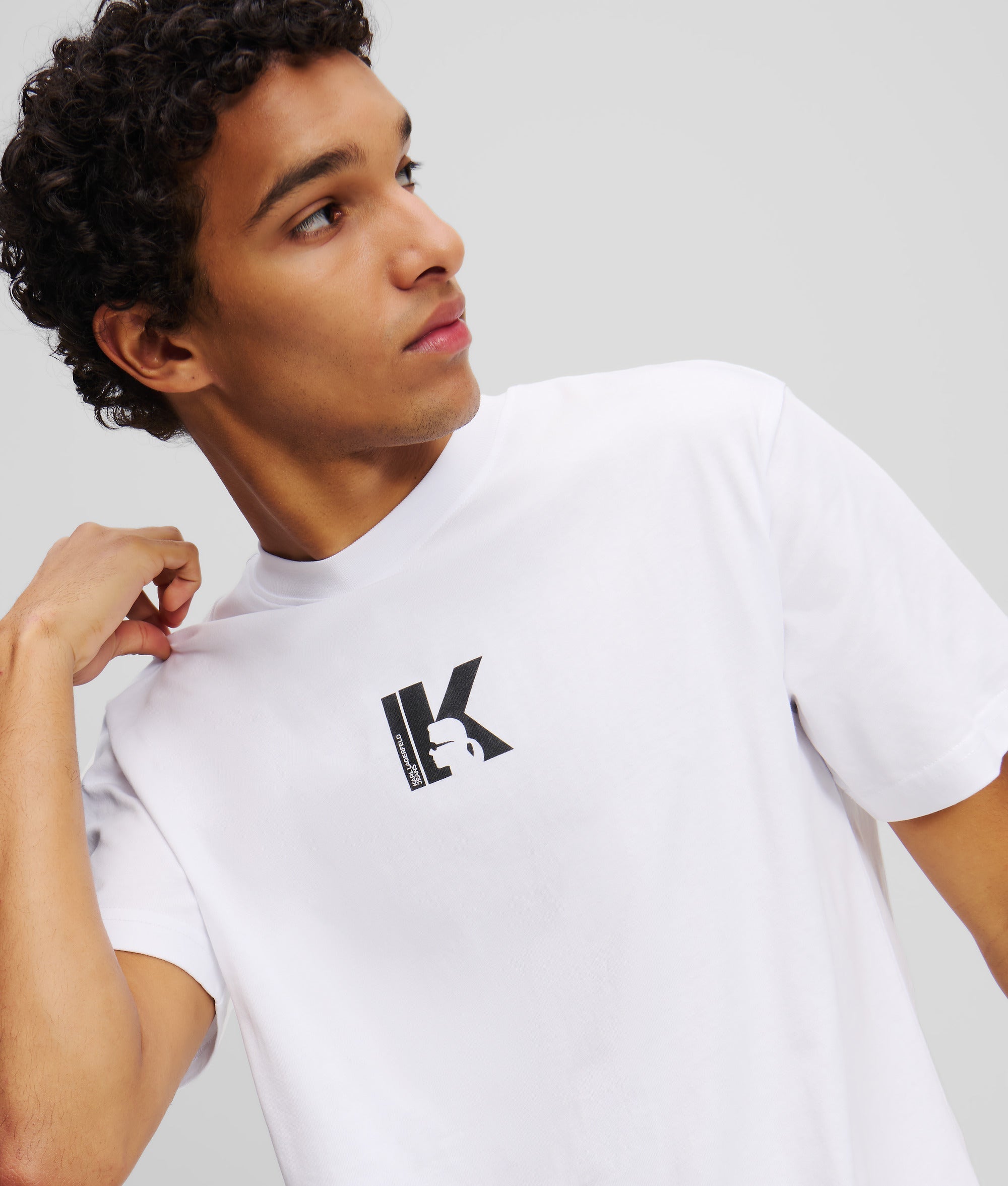 K logo T-shirt
