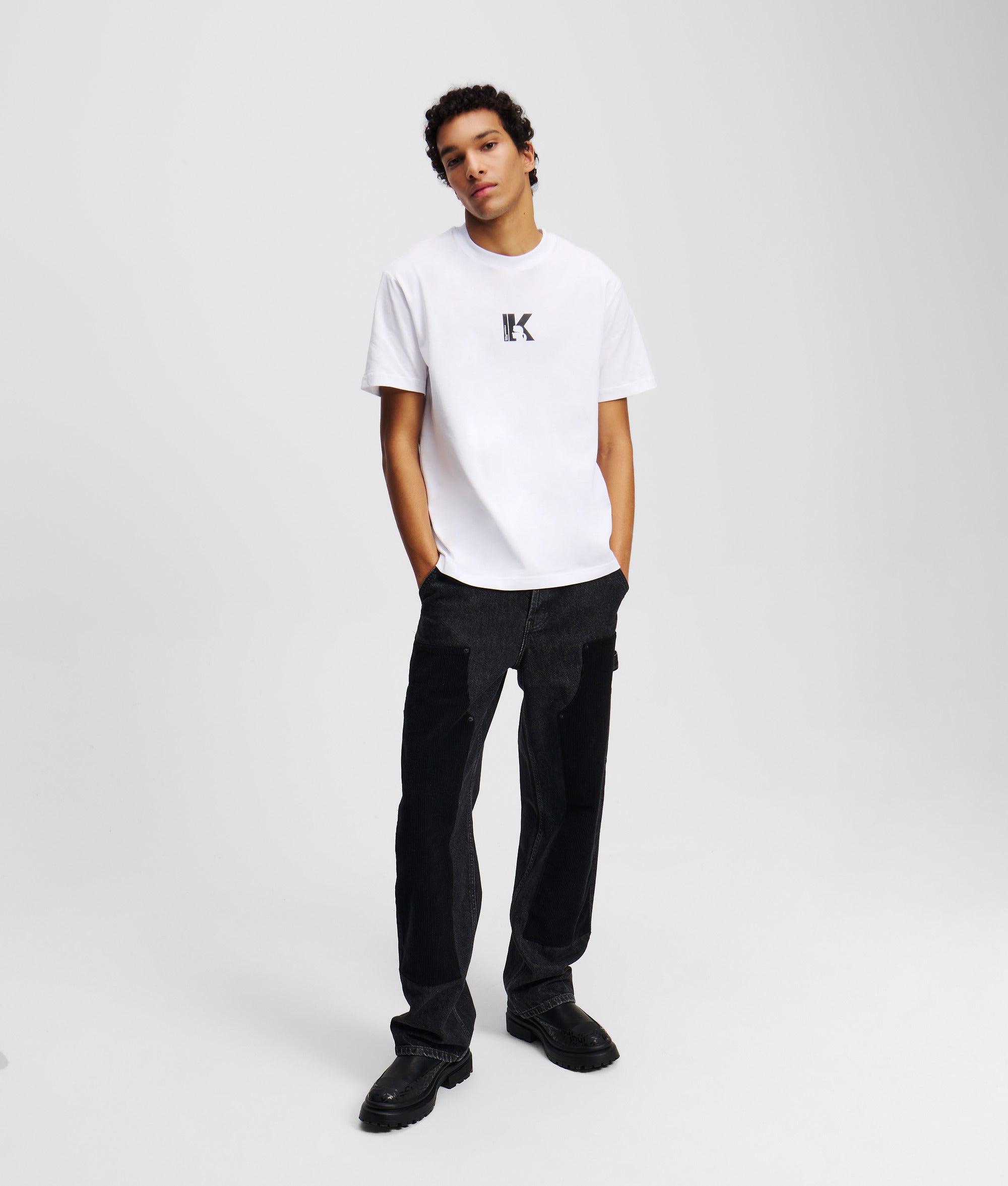 K logo T-shirt