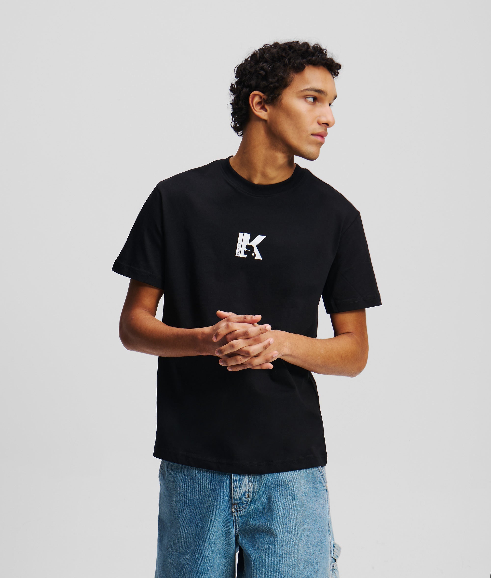 K logo T-shirt