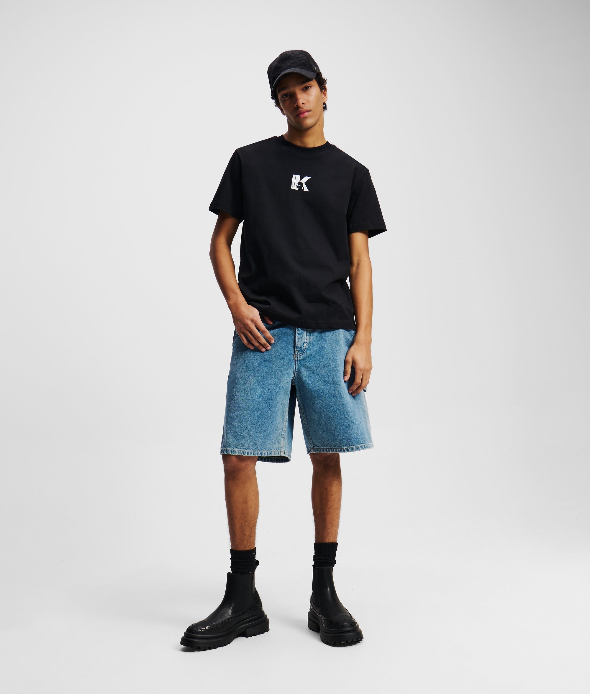 K logo T-shirt