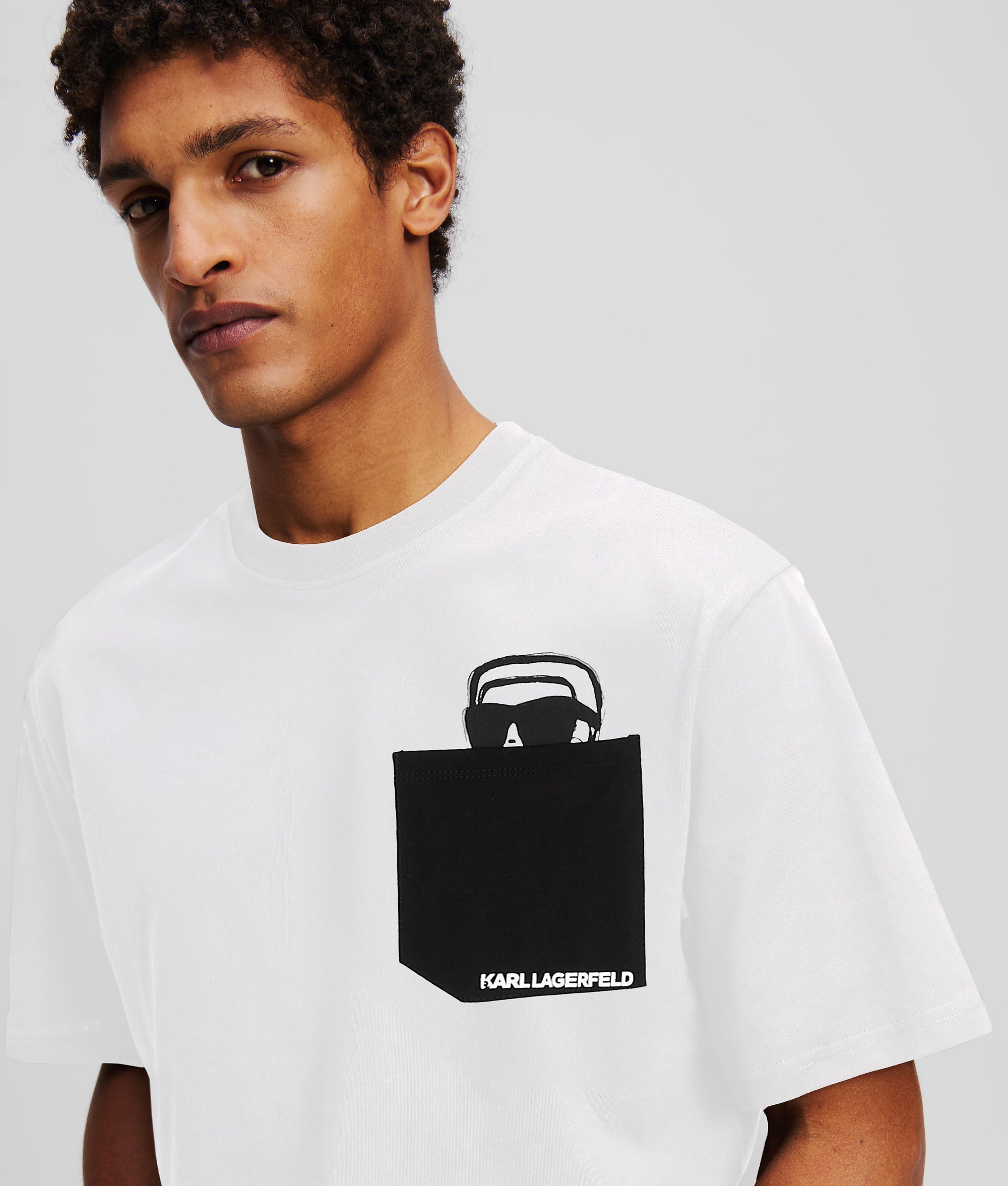 Ikon peek-a-boo pocket T-shirt