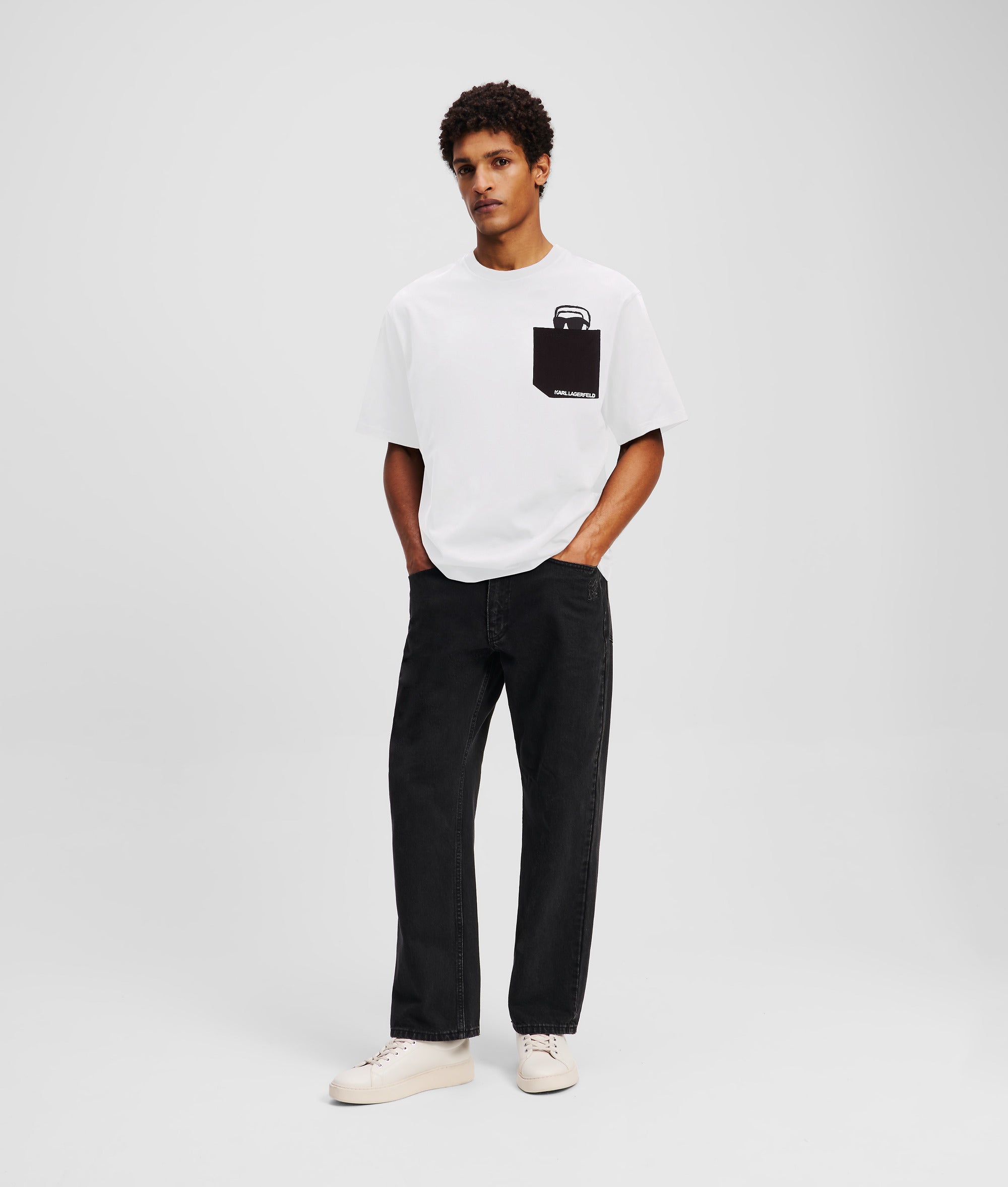 Ikon peek-a-boo pocket T-shirt