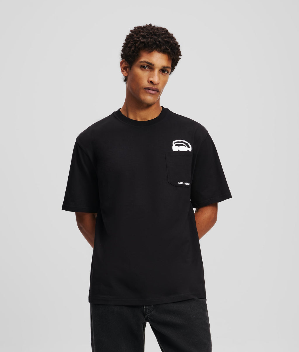 Ikon peek-a-boo pocket T-shirt