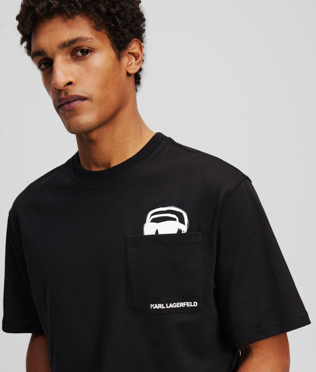 Ikon peek-a-boo pocket T-shirt