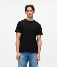 Monogram linen blend T-shirt