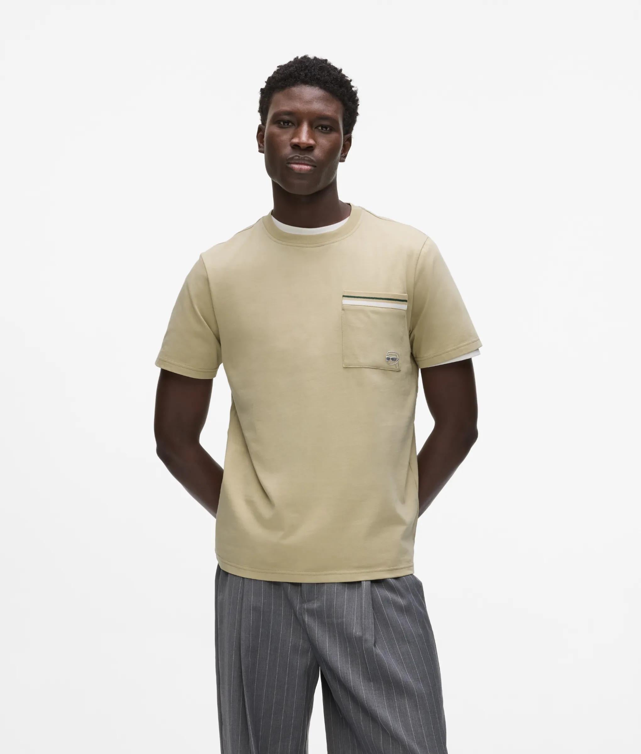 Ikon stripe pocket T-shirt