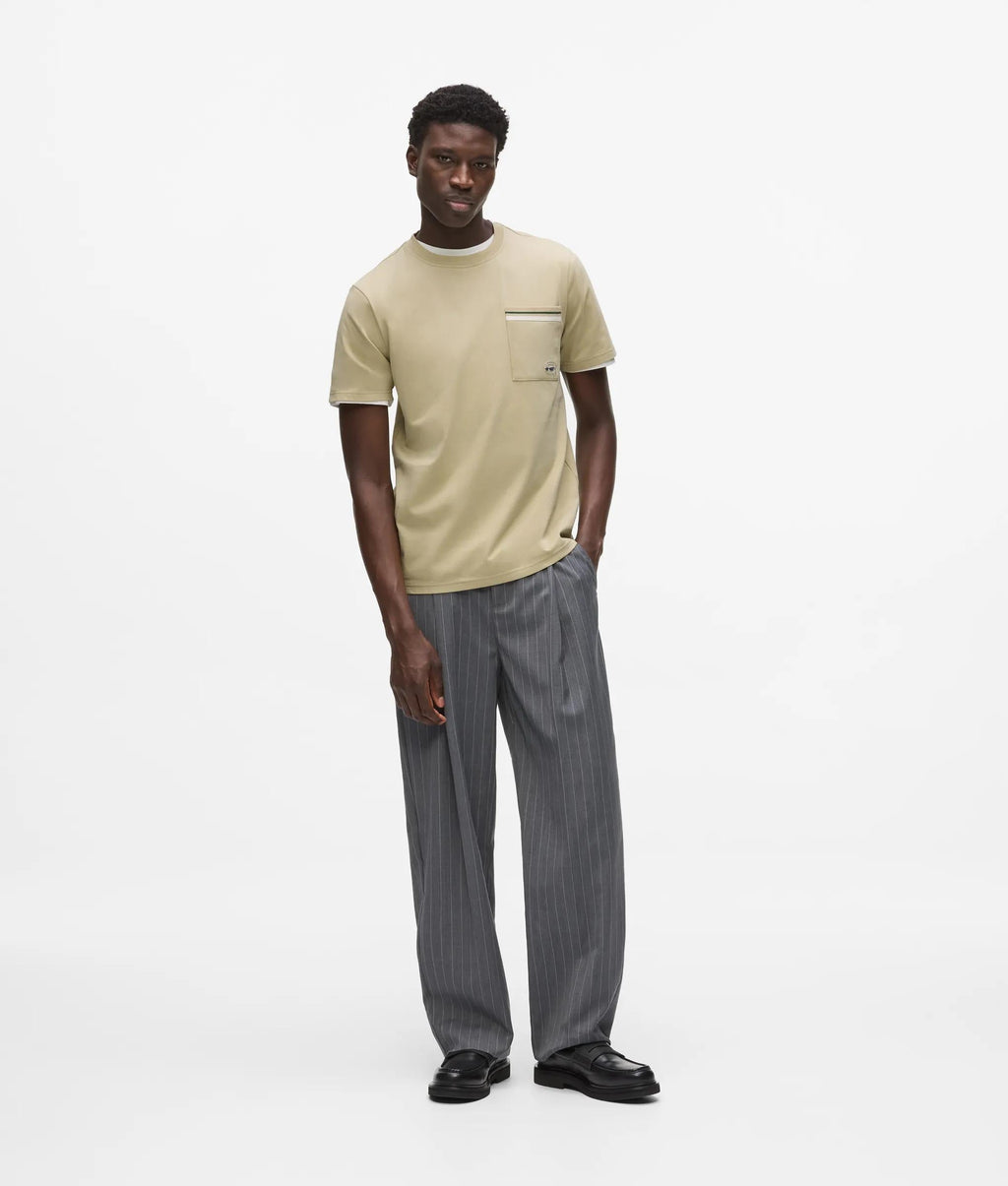 Ikon stripe pocket T-shirt