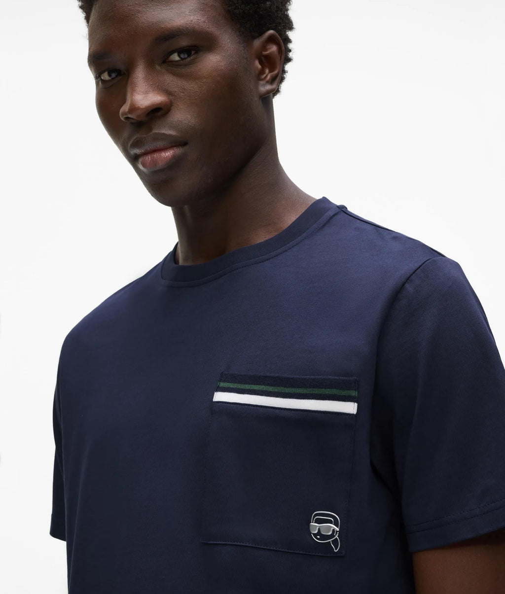 Ikon stripe pocket T-shirt