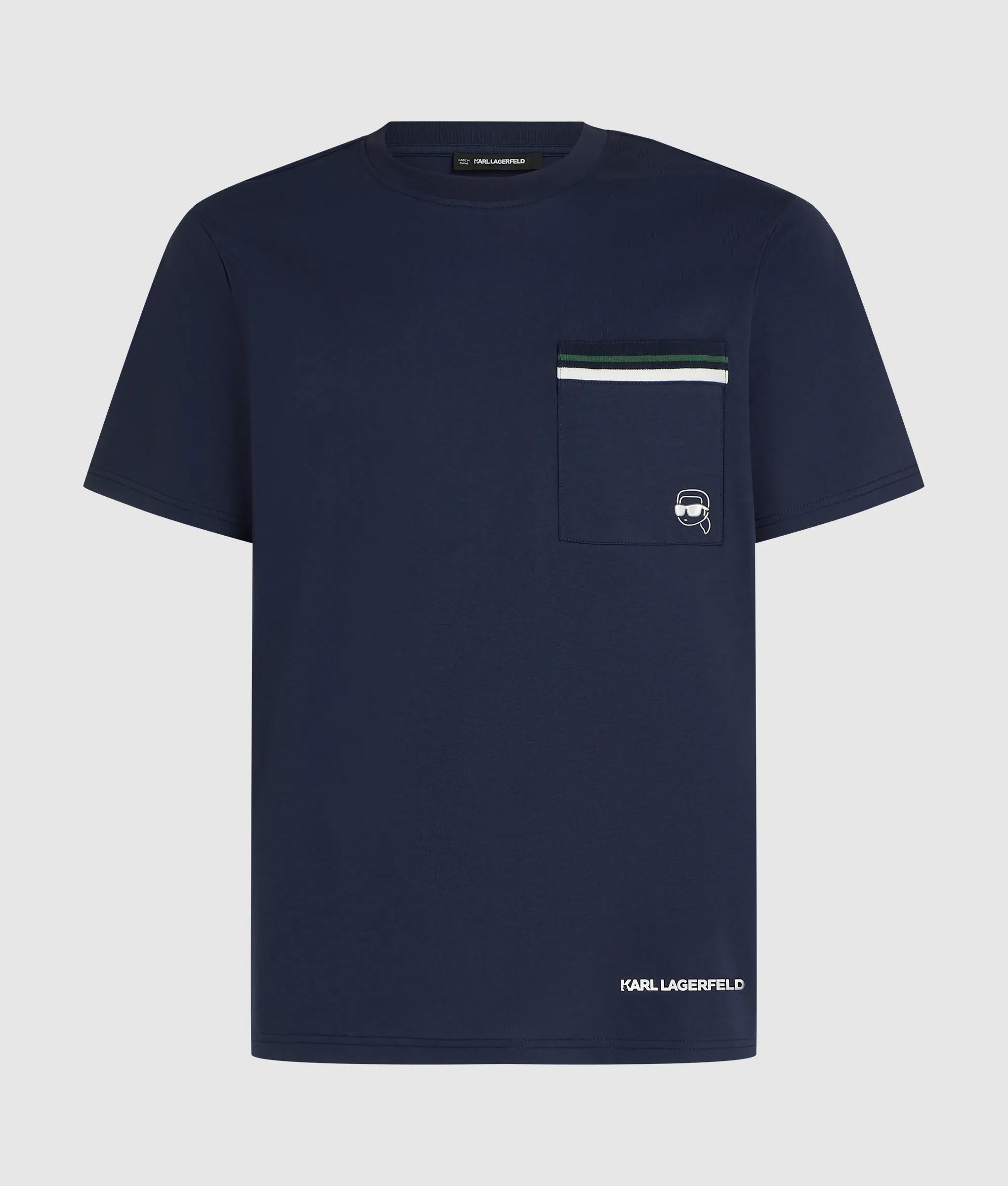 Ikon stripe pocket T-shirt