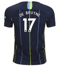 Manchester City Kevin De Bruyne Youth Away Jersey 18/19