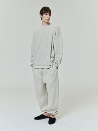 Waffle Crewneck Sweater