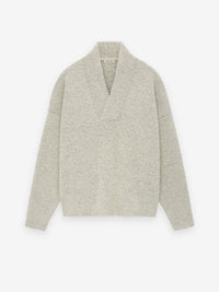 Wool Mohair V-Neck Sweater