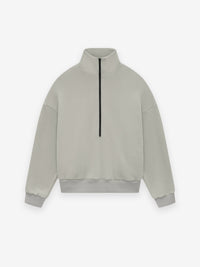 Fleece Half Zip Mockneck