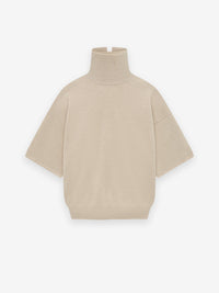 Merino Knit High Neck Tee