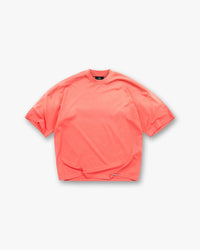 Initial Boxy T-Shirt - Vintage Red