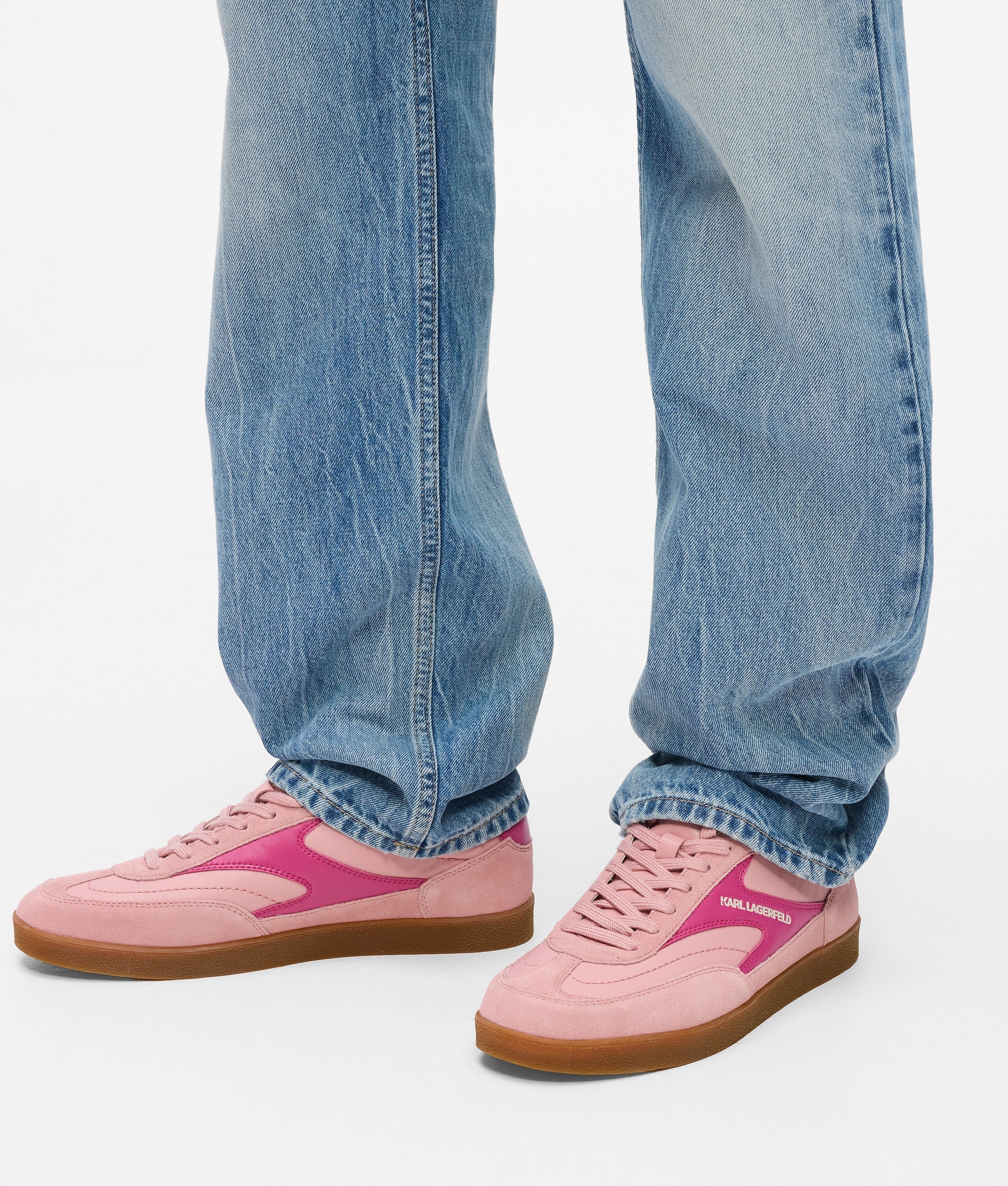 Kandidate lace mix sneakers