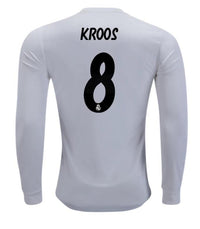 Real Madrid Kroos Long Sleeve Home Jersey
