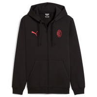 Puma AC Milan Men's Ftbl Essential Full Zip Hooded Jacket