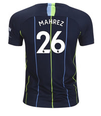 Manchester City Mahrez Youth Away Jersey