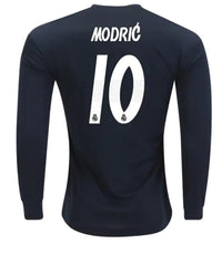 Real Madrid Modric Long Sleeve Away Jersey