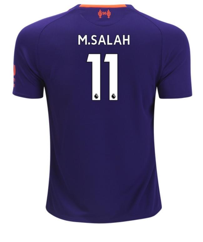 Liverpool M Salah Youth Away Jersey
