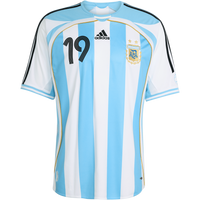 adidas Argentina 2006 Men's Home Messi 19 Jersey