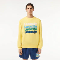 Lacoste Washed Effect Ombré Print Jogger Sweatshirt