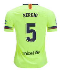 Barcelona Sergio Away Jersey