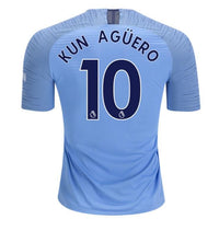 Manchester City Kun Aguero Home Jersey