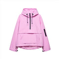 Summit Utility Half-Zip Hooded Jacket – Blush Pink