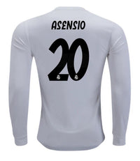 Real Madrid Asensio Long Sleeve Home Jersey