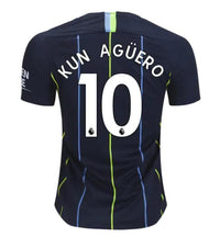 Manchester City Kun Aguero Away Jersey