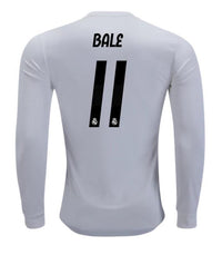 Real Madrid Bale Long Sleeve Home Jersey 2018/19