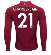 Liverpool Chamberlain Long Sleeve Home Jersey