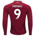 Liverpool Firmino Long Sleeve Home Jersey
