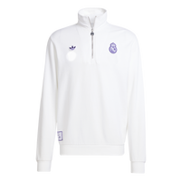 adidas Real Madrid Terrace Icon Men's Half Zip Sweatshirt