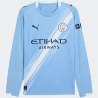 Mcfc Hm Ls Jsy 25/26 Blue Jersey