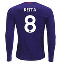 Liverpool Keita Long Sleeve Away Jersey