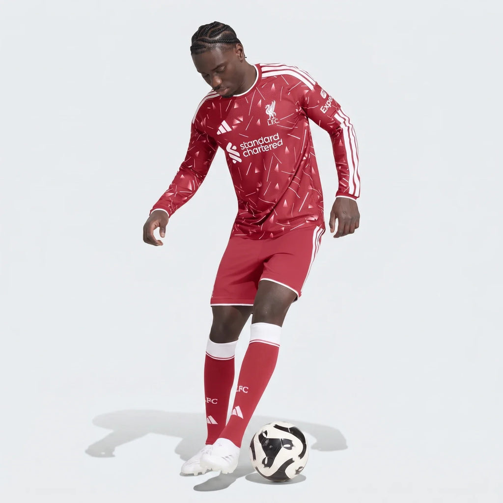 Liverpool Fc 26/27 Mens Authentic Longsleeve Home Jersey