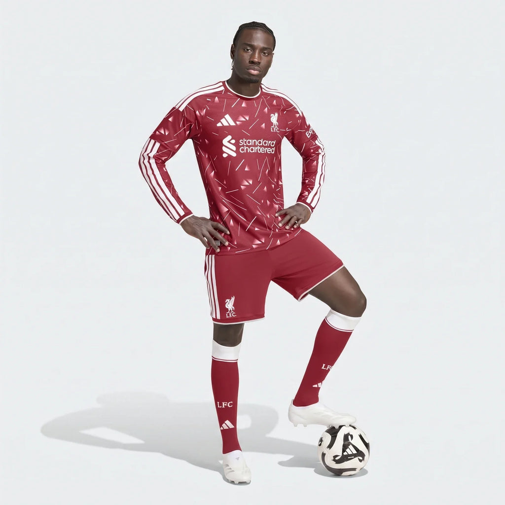Liverpool Fc 26/27 Mens Authentic Longsleeve Home Jersey