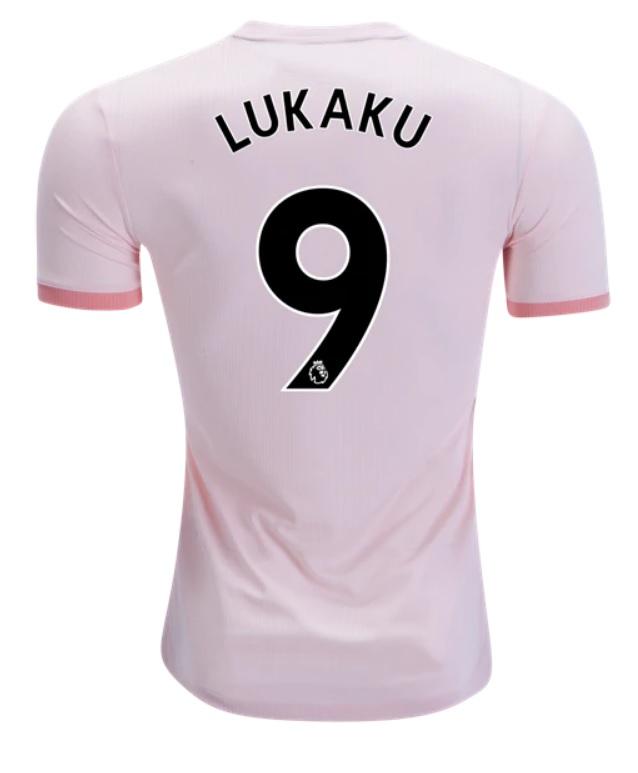 Lukaku Manchester United Away Jersey 18/19