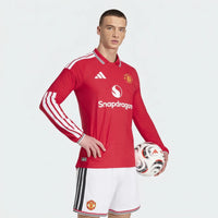 Manchester United 26/27 Mens Authentic Longsleeve Home Jersey